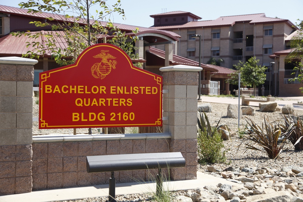 Marines move in to new home