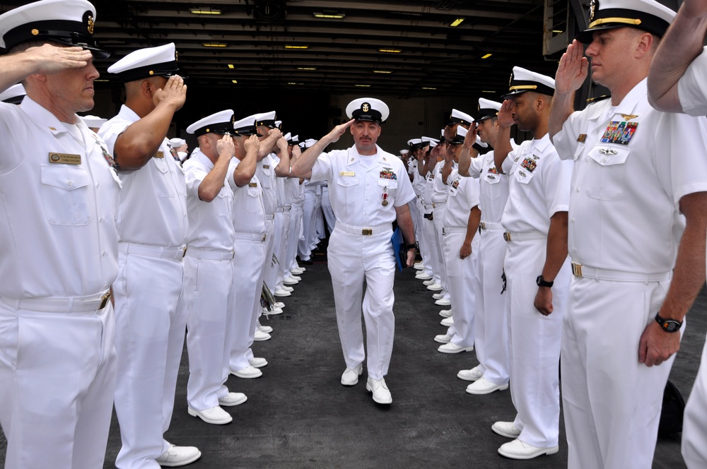USS Ronald Reagan homecoming