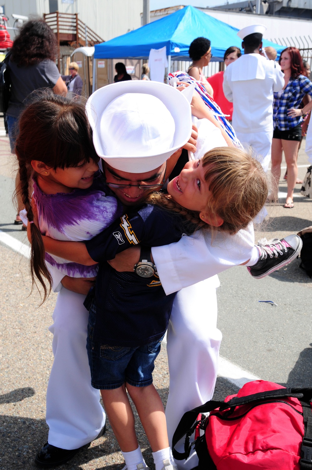 USS Ronald Reagan homecoming