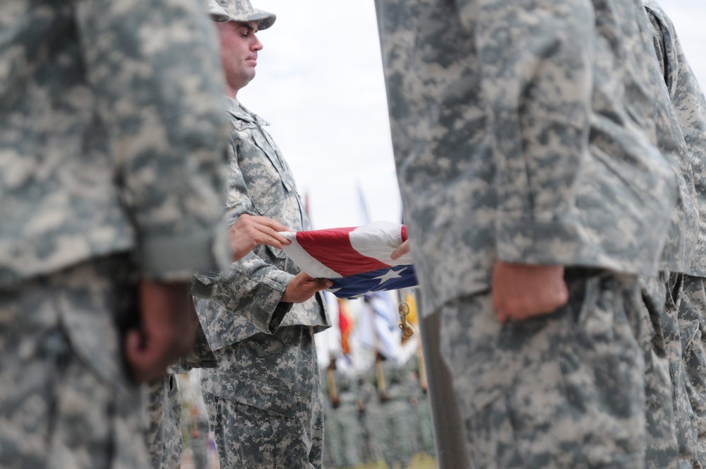 Fort Bliss Remembrance and Retreat Ceremony