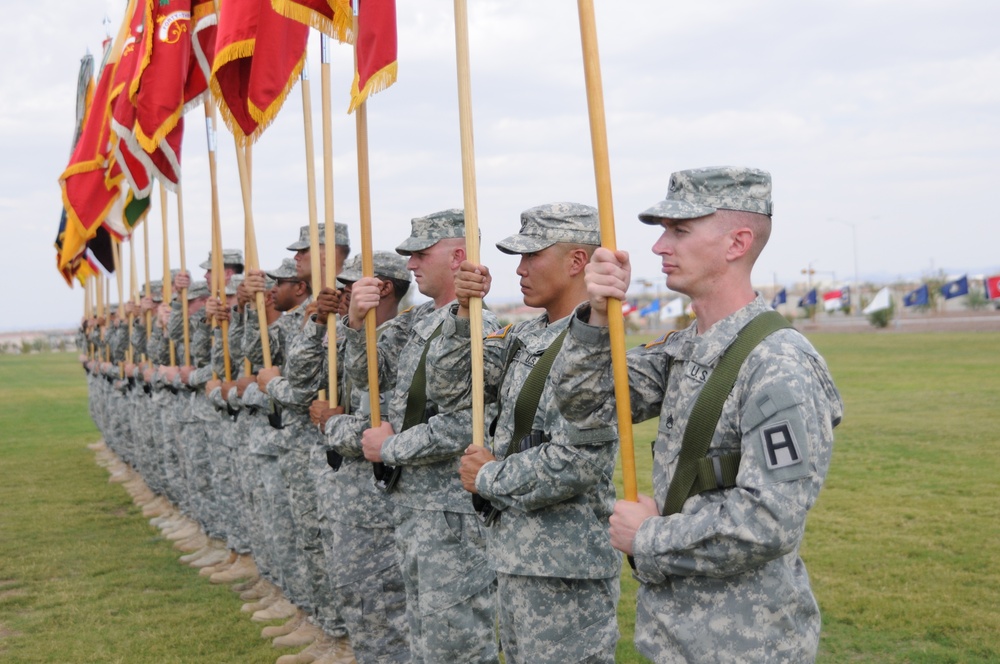 Fort Bliss Remembrance and Retreat Ceremony