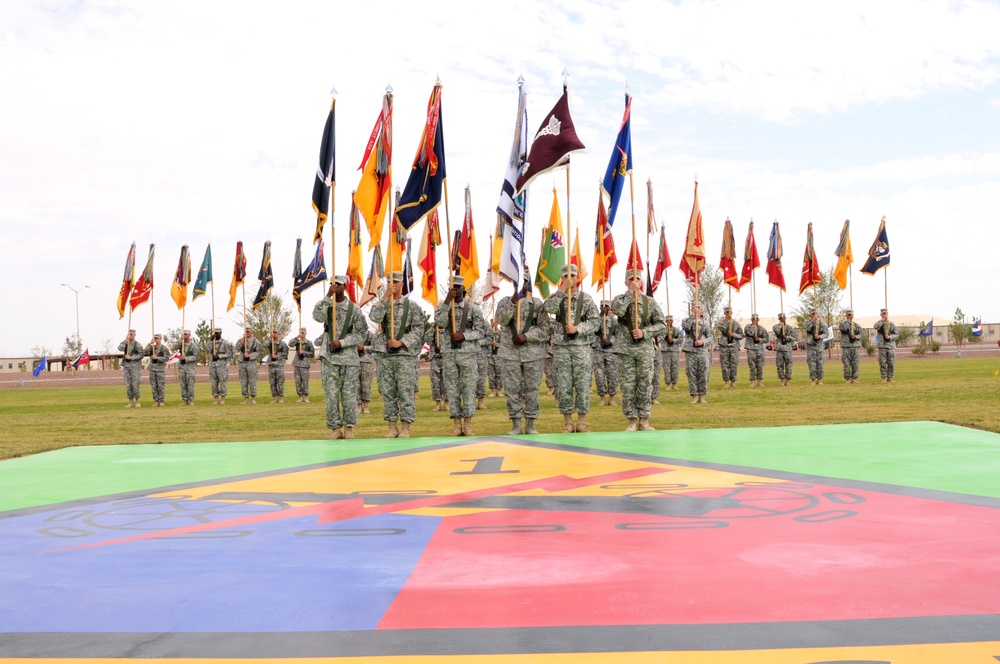 Fort Bliss Remembrance and Retreat Ceremony