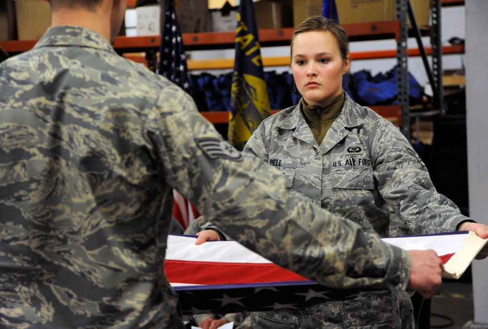 Honor Guard Training