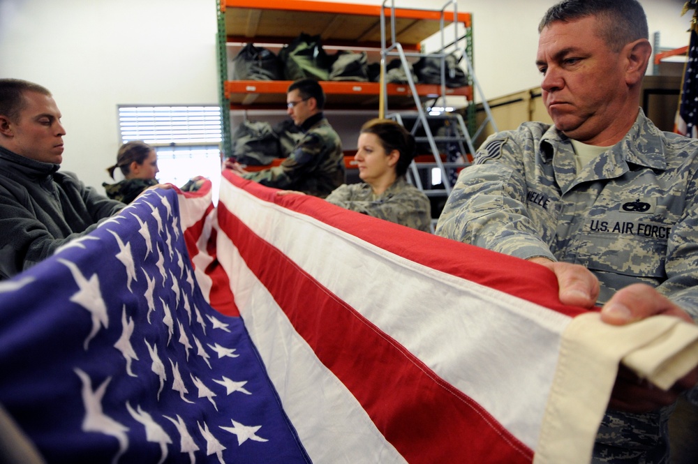 Honor Guard Training
