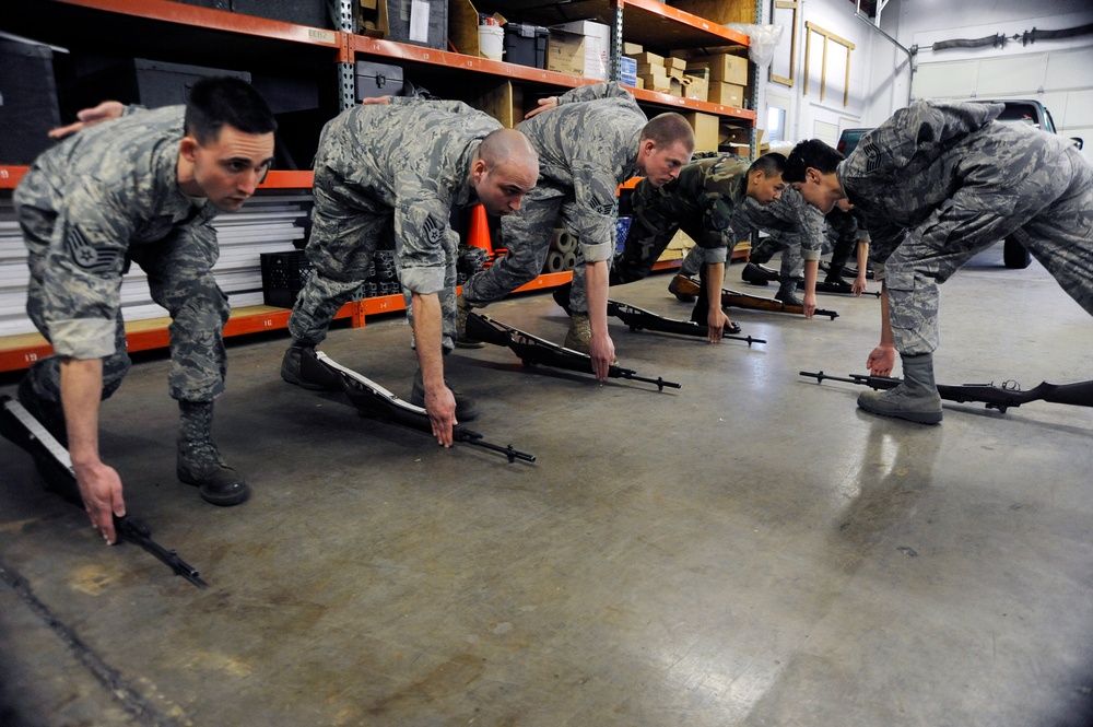 Honor Guard Training