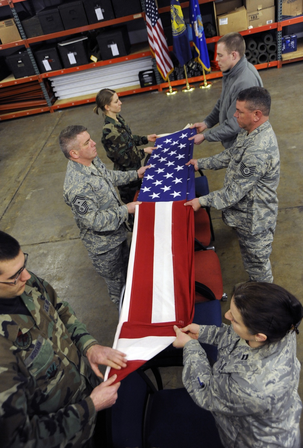 Honor Guard Training