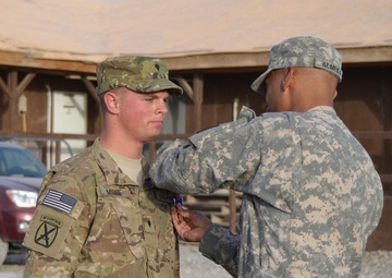 Wounded pathfinder proud to continue serving alongside comrades in new role