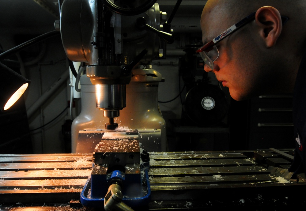 USS George H.W. Bush in the Arabian Sea