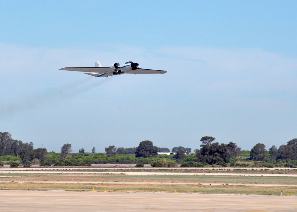 NASA aircraft visits Naval Station Rota