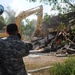 Guard task force aids city of Harlingen in drug house demolition