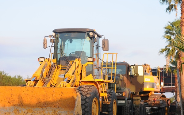 Guard task force aids city of Harlingen in drug house demolition