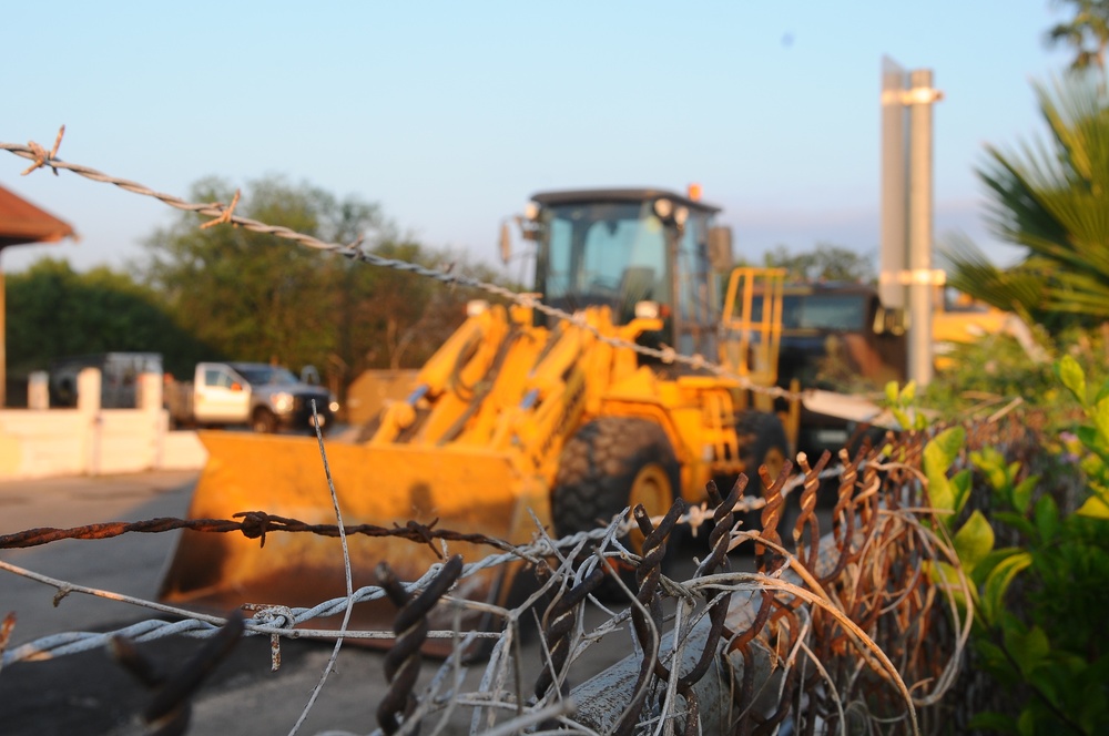 Guard task force aids city of Harlingen in drug house demolition