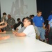 Guard soldiers teach Harlingen school children about dangers of drug use.