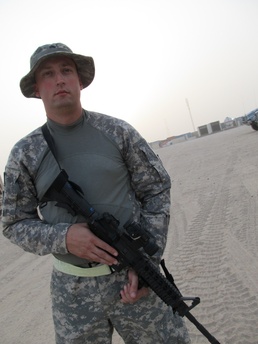 149th Infantry Regiment soldier on his third enlistment