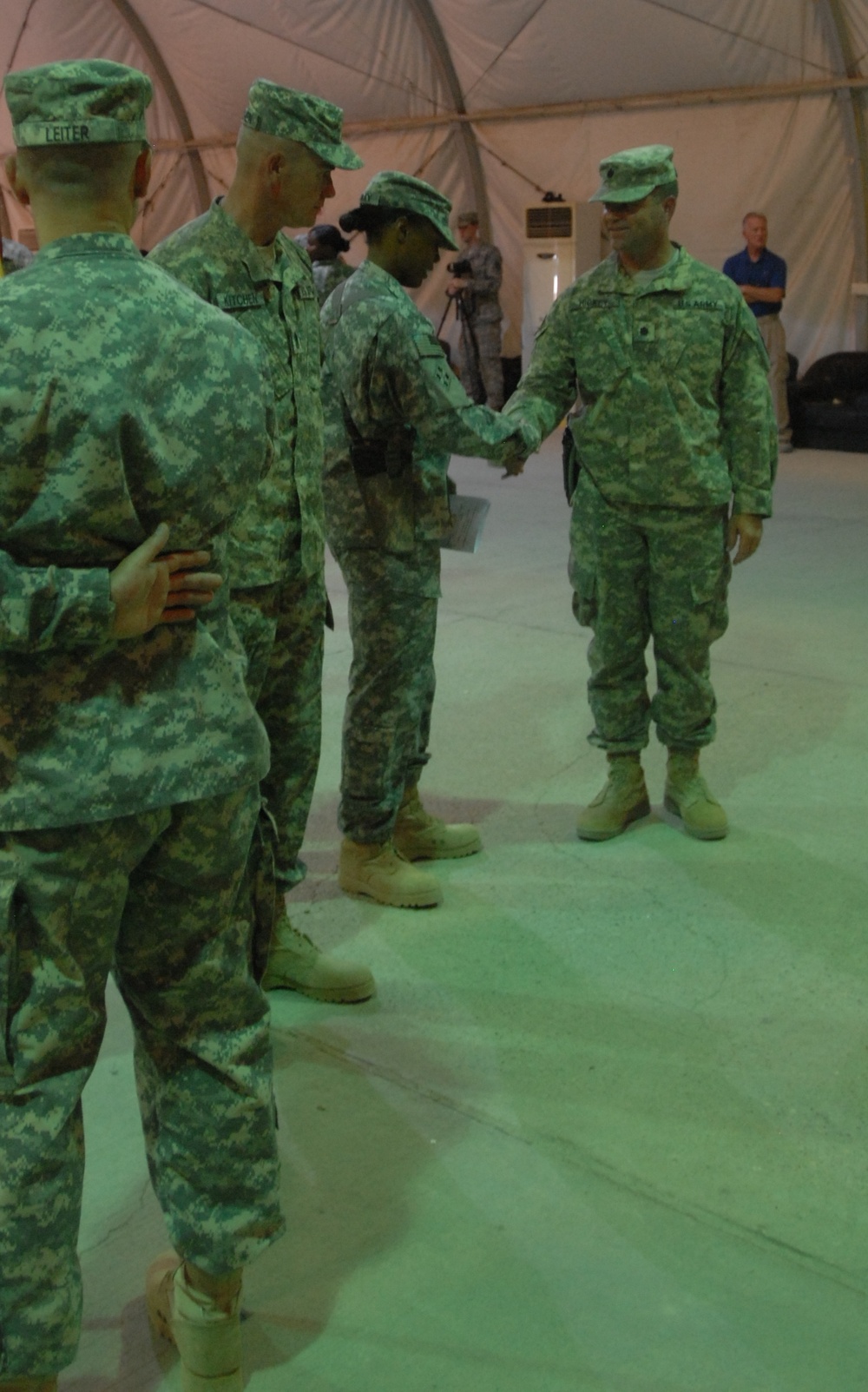 HHC welcomes new commander