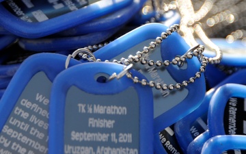 Tarin Kot 9/11 remembrance half marathon