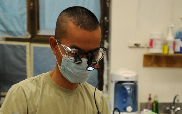 Falcon Brigade medical staff provide general healthcare, but prepare for the worst