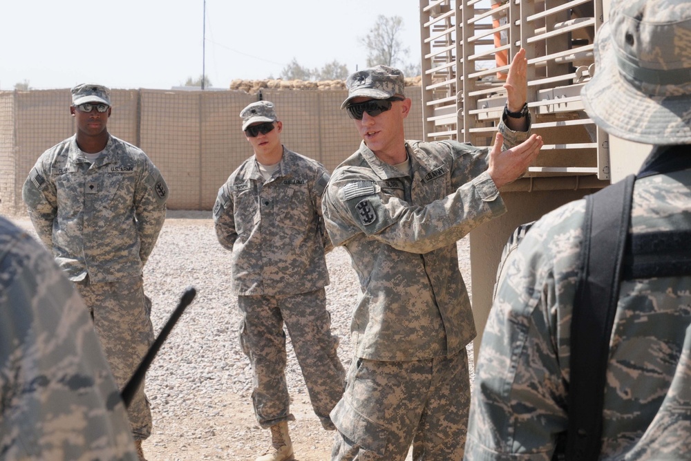 Soldiers demo Buffalo: 34th Sapper Company gives presentation to 407th AEG