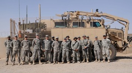 Soldiers demo Buffalo: 34th Sapper Company gives presentation to 407th AEG