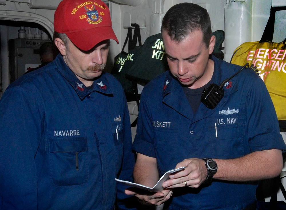 USS Whidbey Island activity