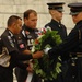 Schumacher, Newman lay wreath at Arlington