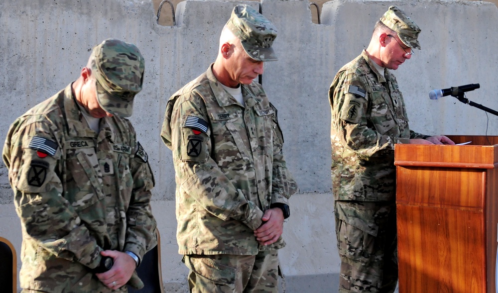 Greca and Terry attend RC-South 9/11 Remembrance Ceremony