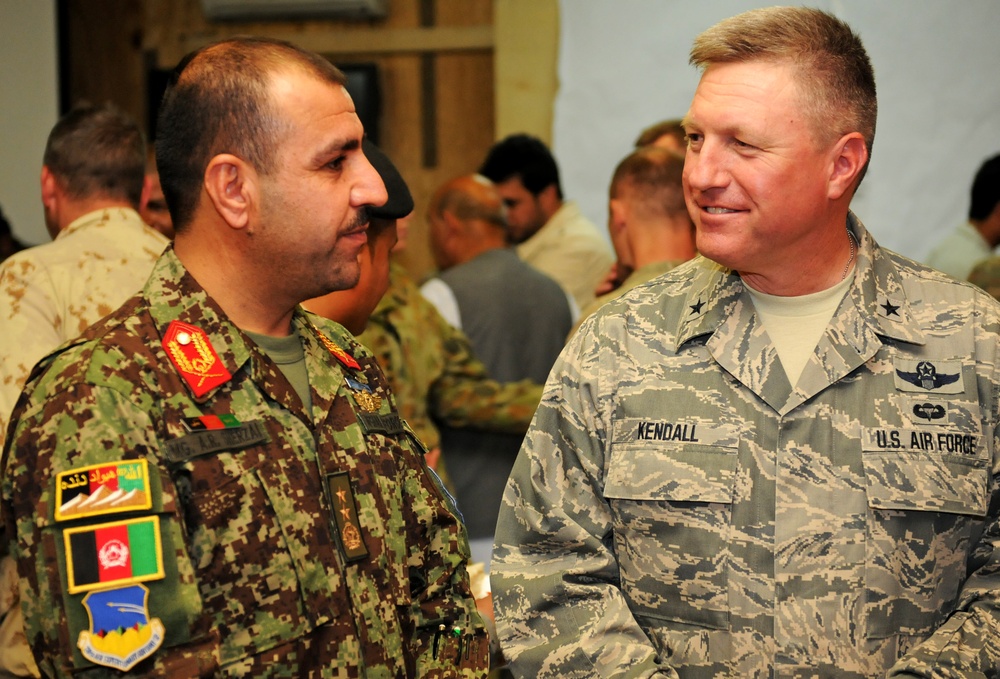 Afghan and US leaders attend RC-South 9/11 Remembrance Ceremony
