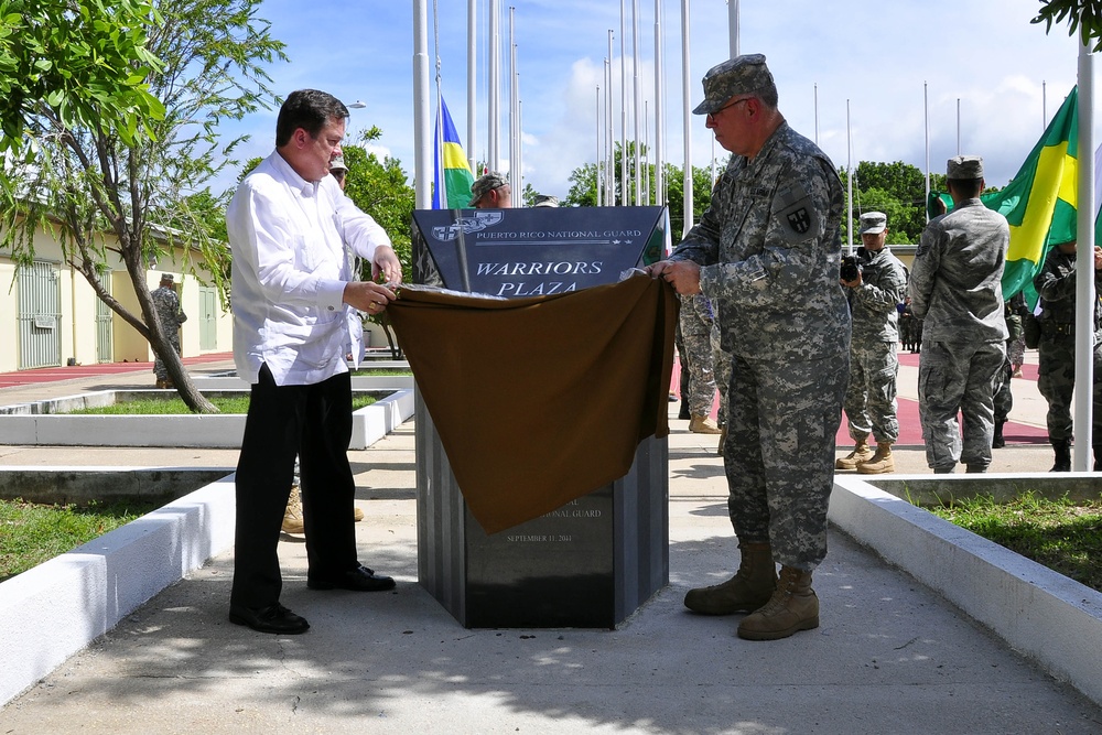 Adjutant general unveils monument