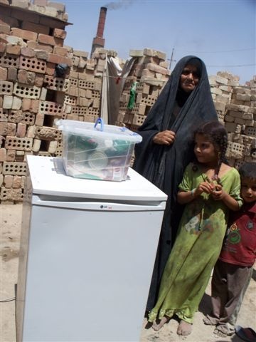 American project delivers refrigerators