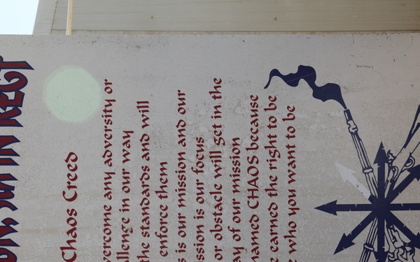 Forward Operating Base Warhorse T-wall art