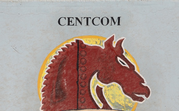 Forward Operating Base Warhorse T-wall art