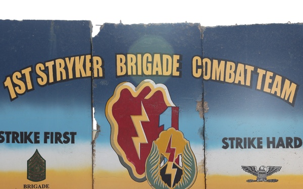 Forward Operating Base Warhorse T-wall art