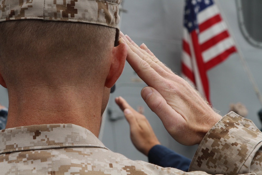 9/11 remembrance aboard USS New Orleans