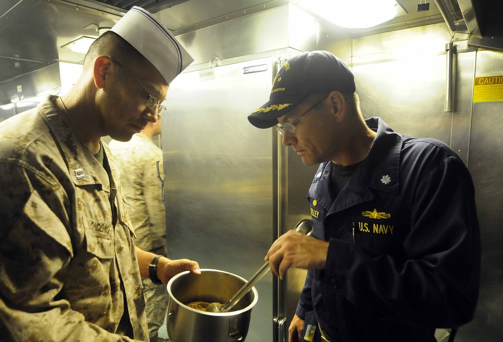 USS Mesa Verde action