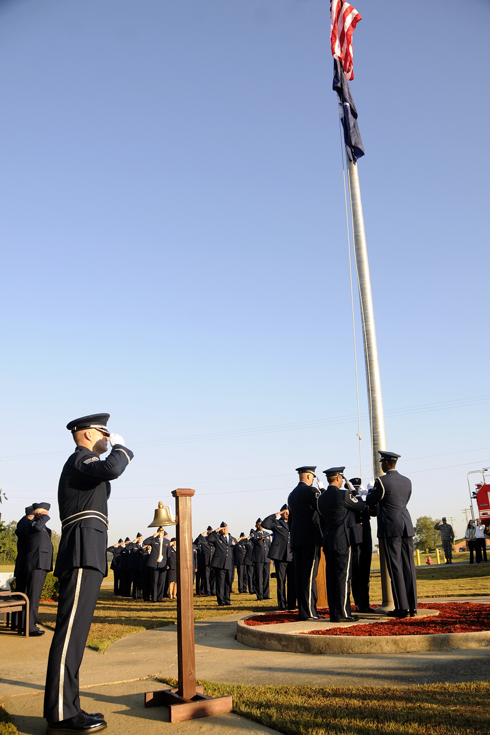 9/11 ten year anniversary memorial at McEntire JNGB