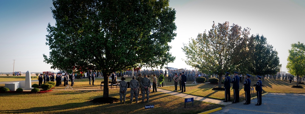 9/11 ten year anniversary memorial at McEntire JNGB