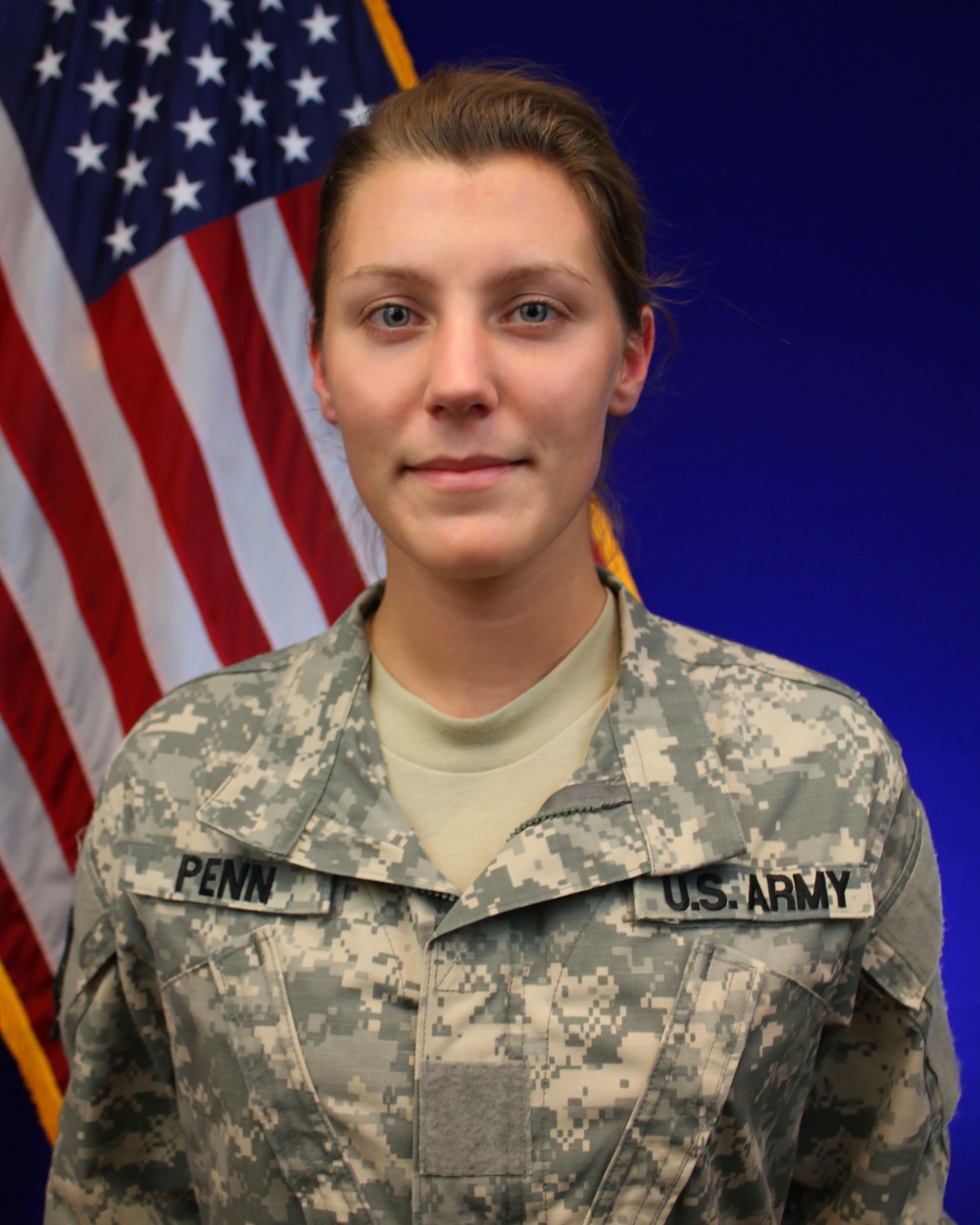 Recruit sets example for females at National Guard program