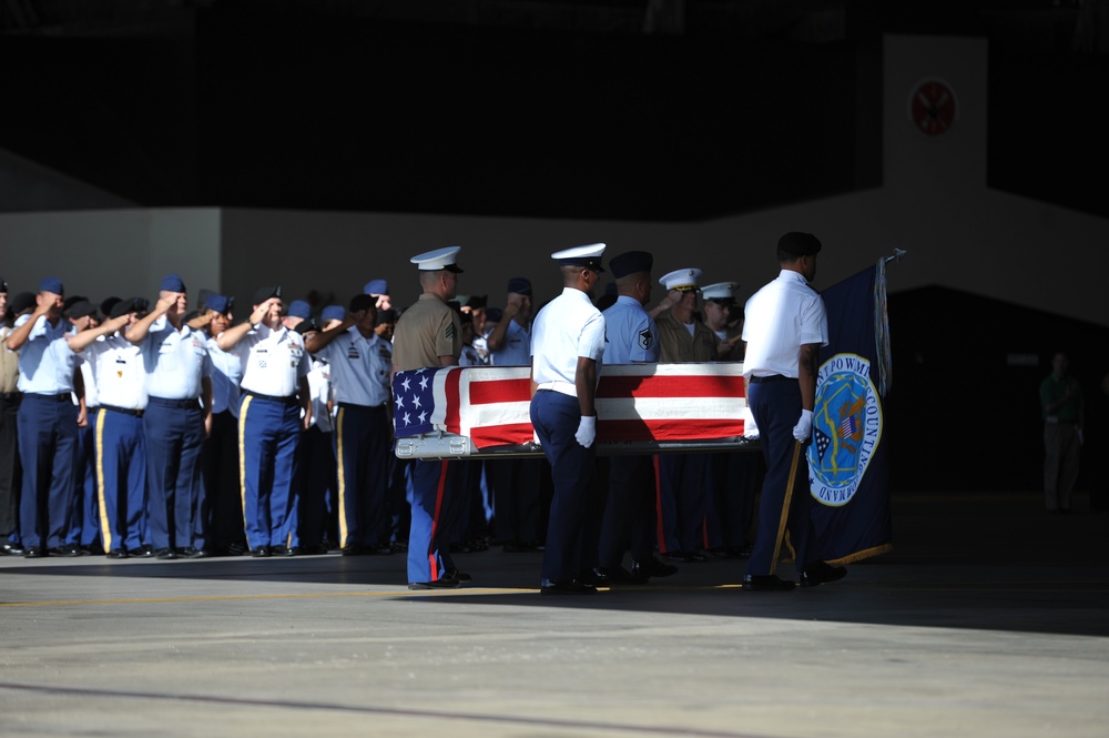 JPAC arrival ceremony