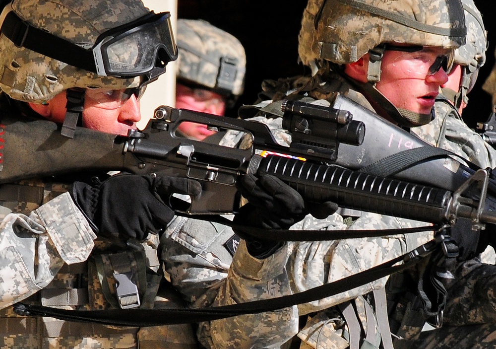 56th Engineer Company (Vertical) stress fire range
