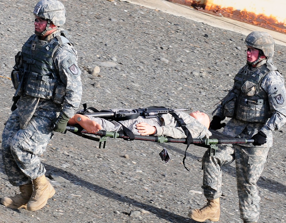 56th Engineer Company (Vertical) stress fire range
