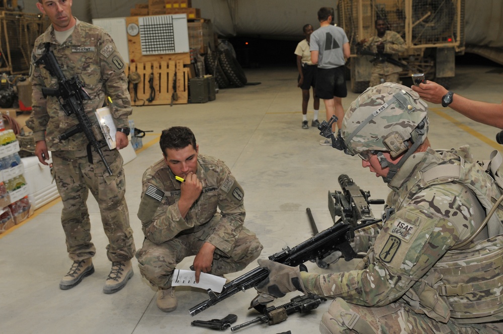 Vanguard soldiers compete 'round the clock in Best Raider Competition