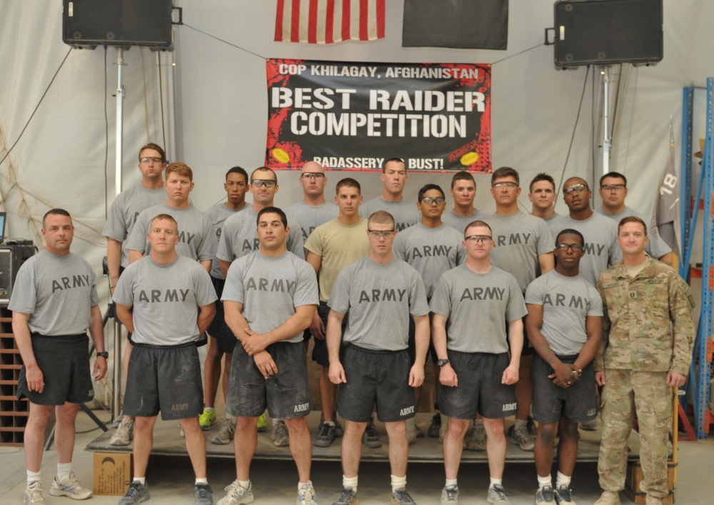 Vanguard soldiers compete 'round the clock in Best Raider Competition