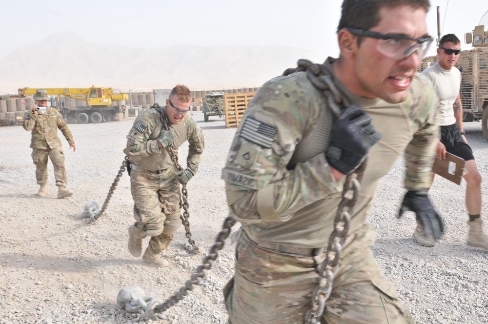 Vanguard soldiers compete 'round the clock in Best Raider Competition