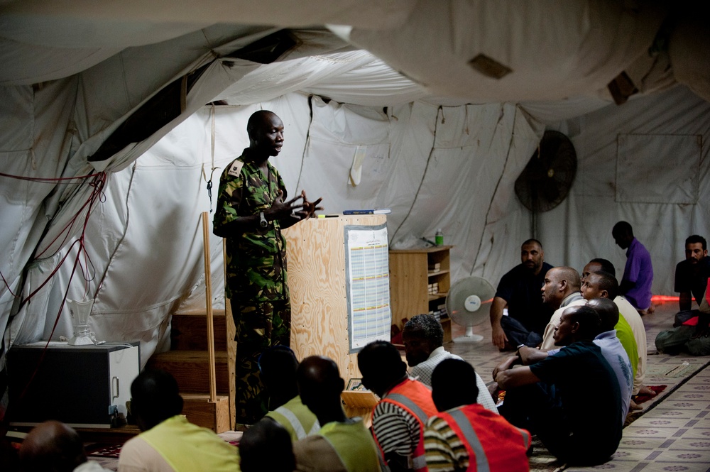 Kenyan chaplain reach out to Camp Lemonnier