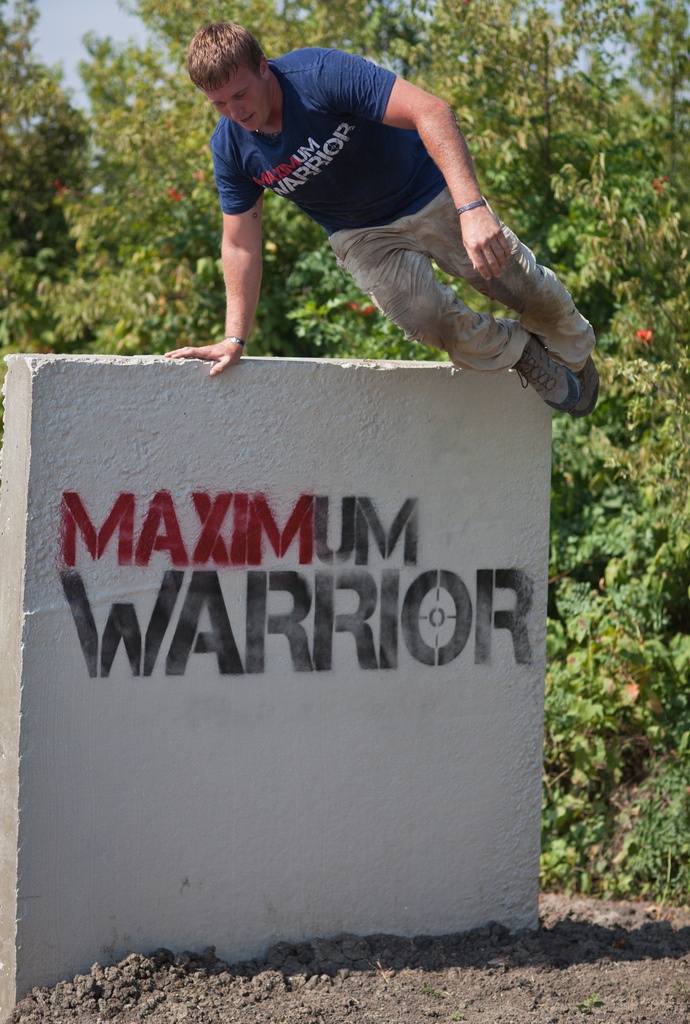 Dakota Meyer at the Maximum Warrior Challenge