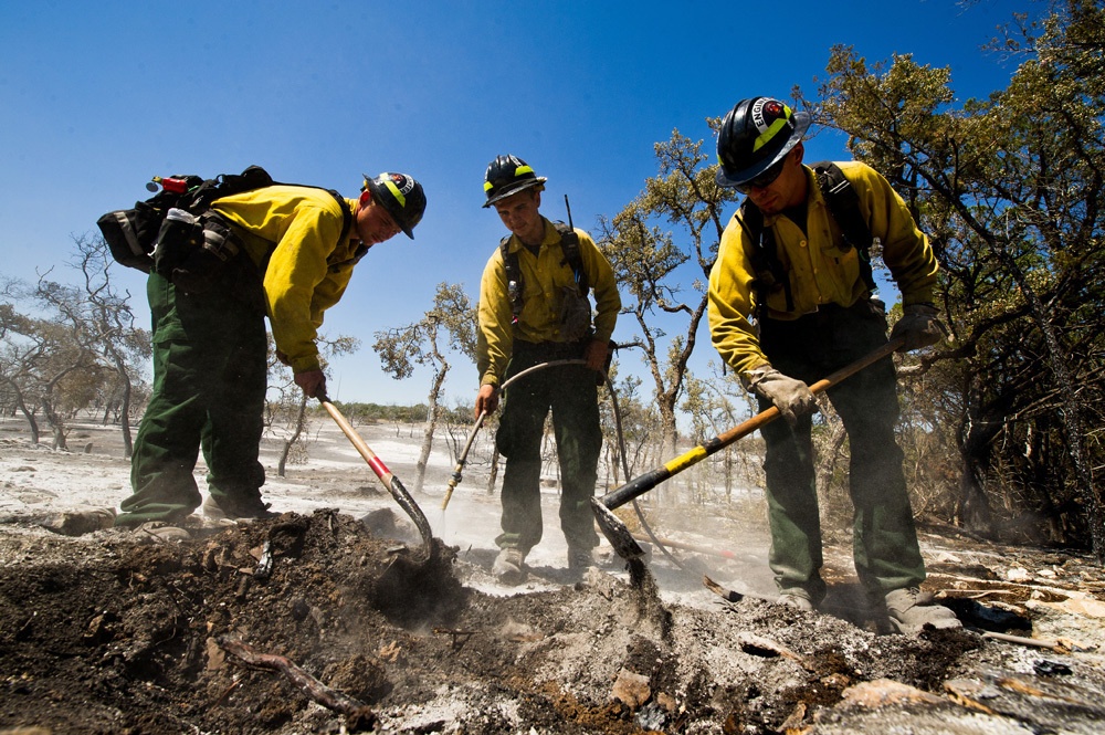 Camp Bullis wild fire