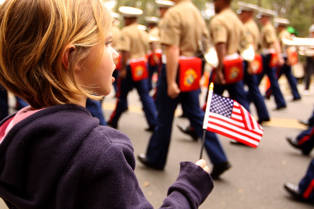 Patriotic parade