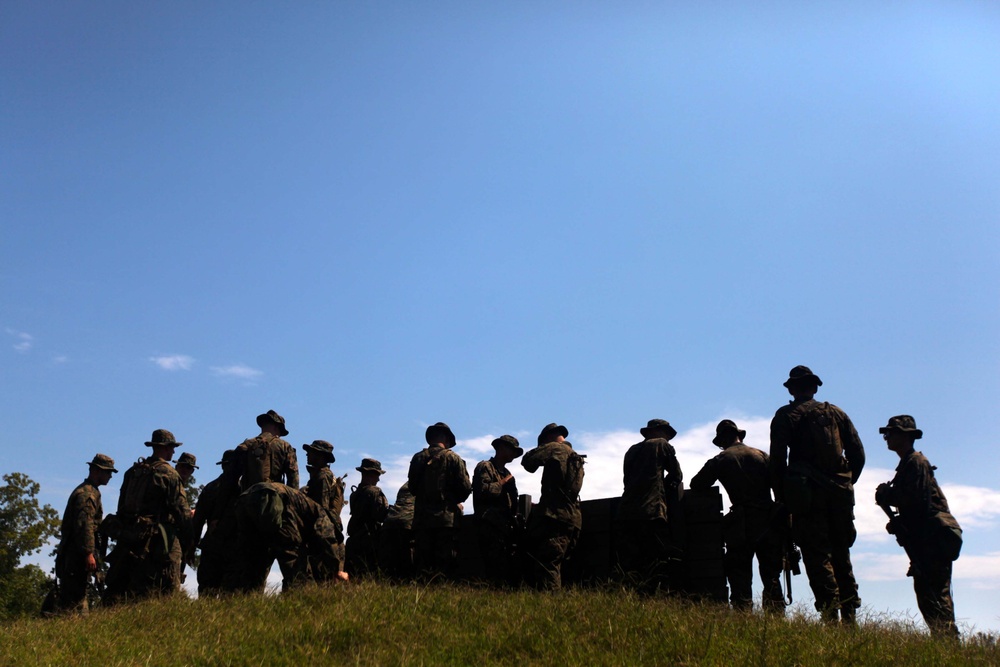 Deployment for Training exercise at Army Base Fort Pickett