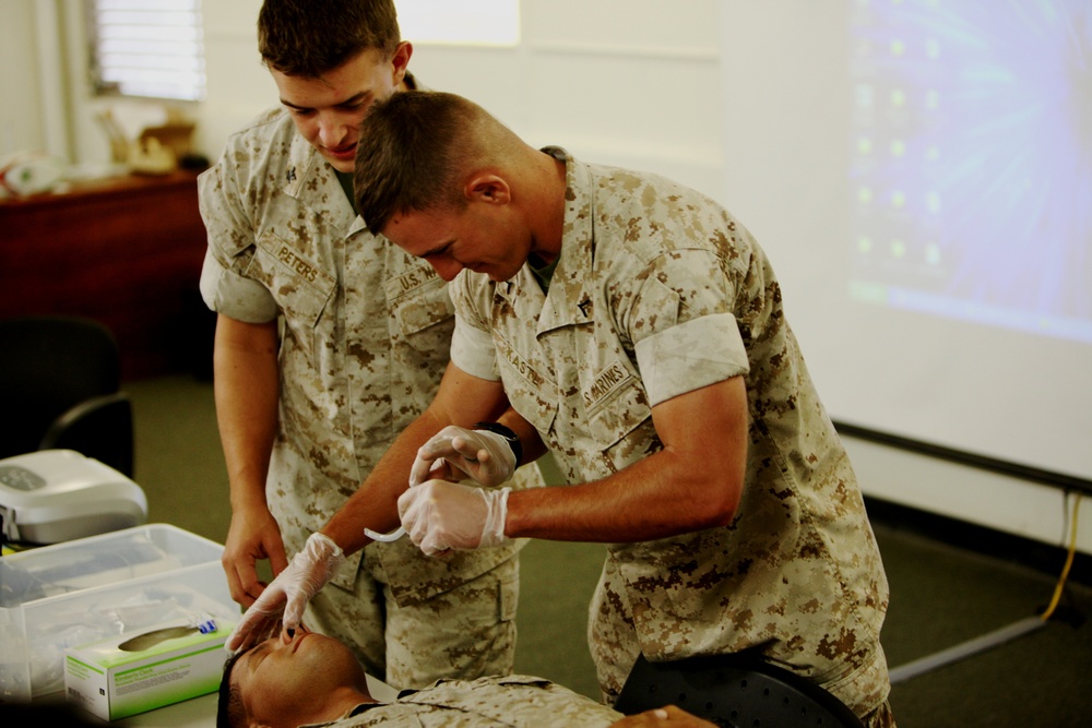 Combat Life Saver course: Stepping stone for Marine