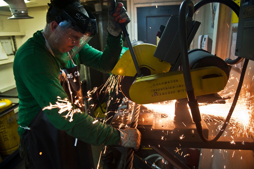 USS John C. Stennis in the Indian Ocean